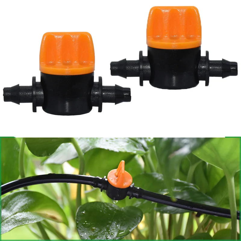 

Hose Mini Valve Water Garden Watering Fitting Irrigation Hose Connector With Control Valve System Connection Supplies Home