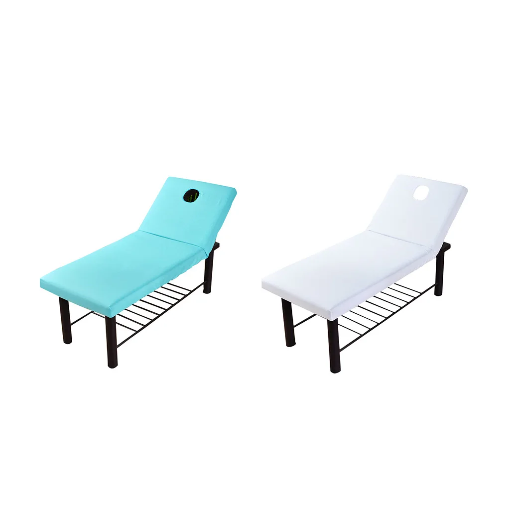 

Bed Sheet Couch Cover Craftsmanship Universal All-round Wraps Household Accessories Massage Supplies 360 Degree Blue