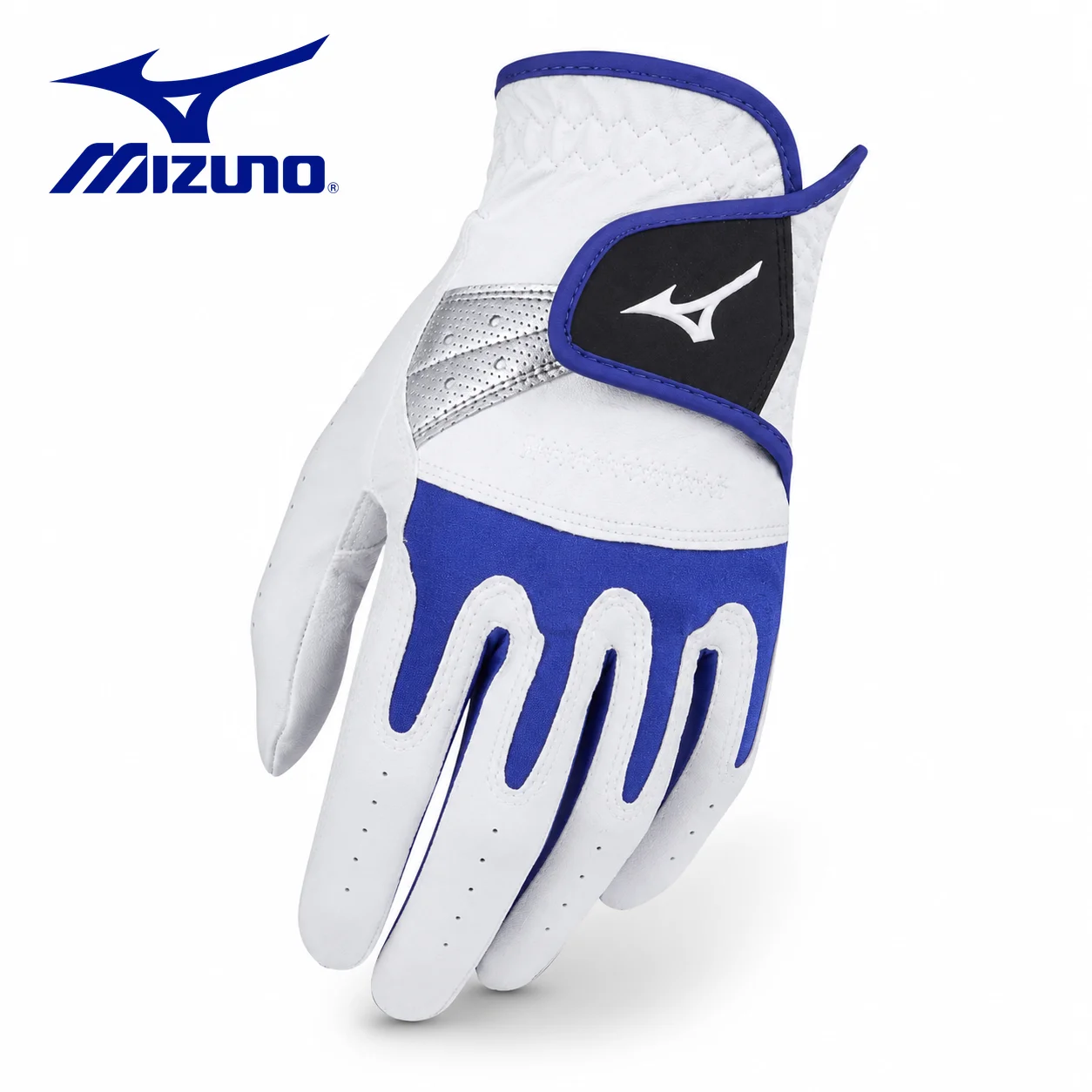 Фото Мужская перчатка для гольфа Mizuno: профессиональный аксессуар для тренировок, дышащий, из мягкого материала, прочный, с противоскользящим покрытием №1