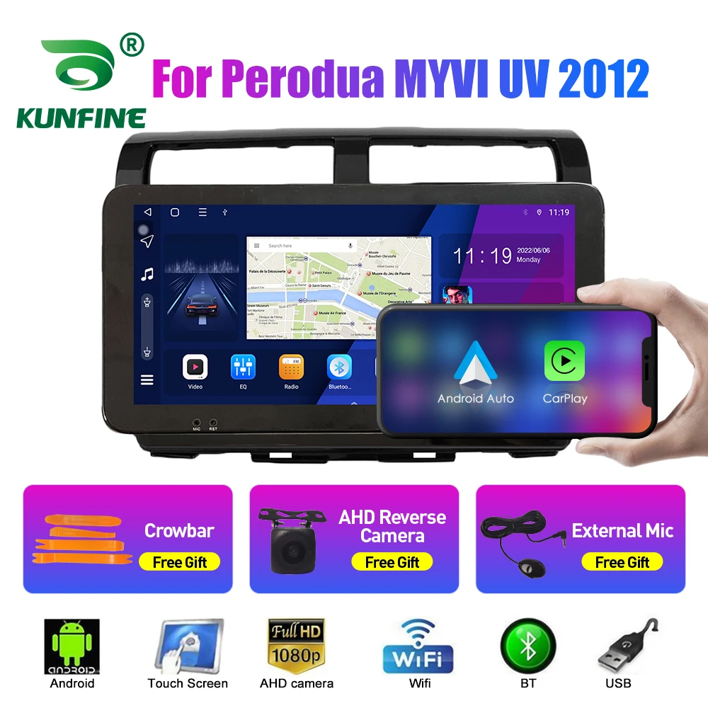 

Car Radio For Perodua MYVI UV 2012 Octa Core Android 10.0 Car DVD GPS Navigation Player Deckless Car Stereo WIFI Headunit