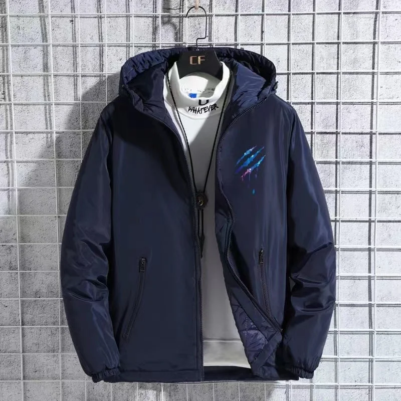 2021 New Men's Cotton-padded Jacket Winter Thick And Warm Male Jacket Korean Style Trendy Cotton Clothing Large Size Coat 8xl