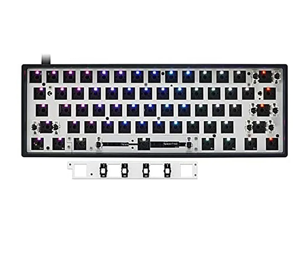 Для Gh60 Gk61x Gk61 Pcb 60% 60-процентная клавиатура Hotswap горячая переключение заменяемая