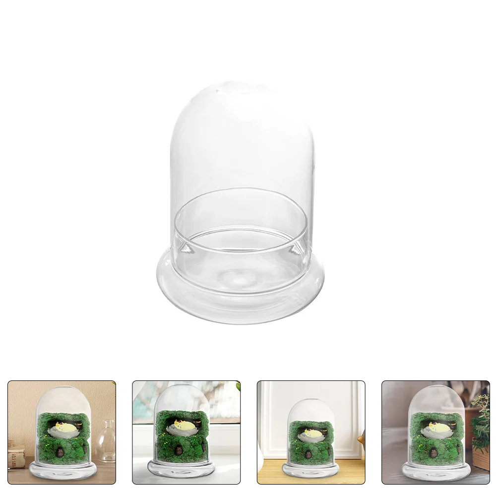 

Microlandscape Bottle Bell Dome Storage Bottle Glass Bottle Landscape Bottle Food Dome Decorative Vase