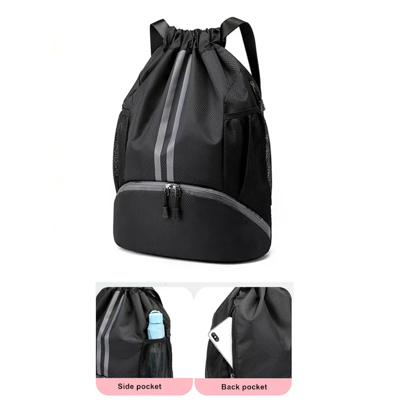 Sports Bags Waterproof Gym Men Water Pool Accessories Large Shoes Pouch Basketball Backpacks For Women Swimming Beach Handbags