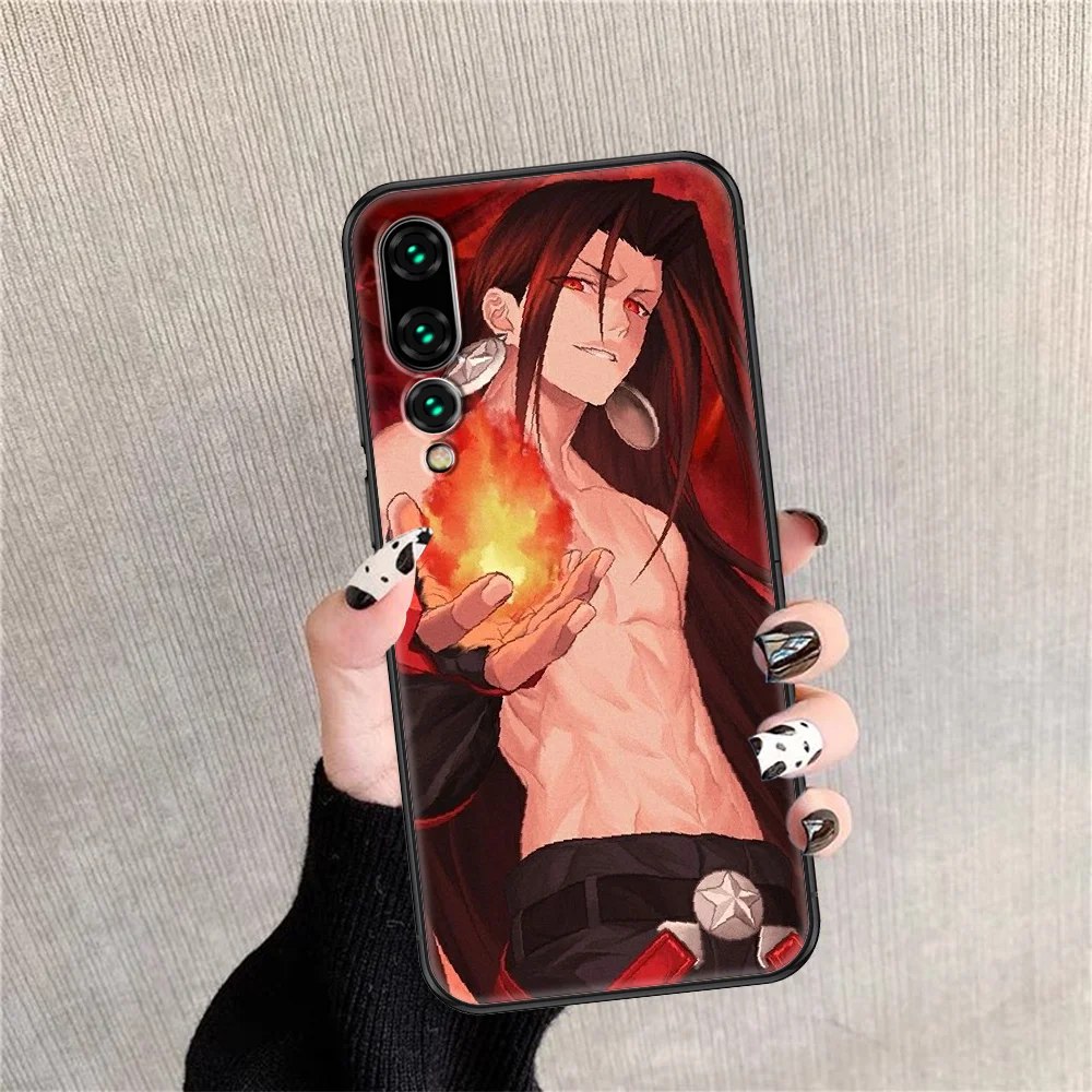 shaman king hot anime phone case for huawei p mate p10 p20 p30 p40 10 20 smart z pro lite 2019 black luxury cover tpu coque free global shipping