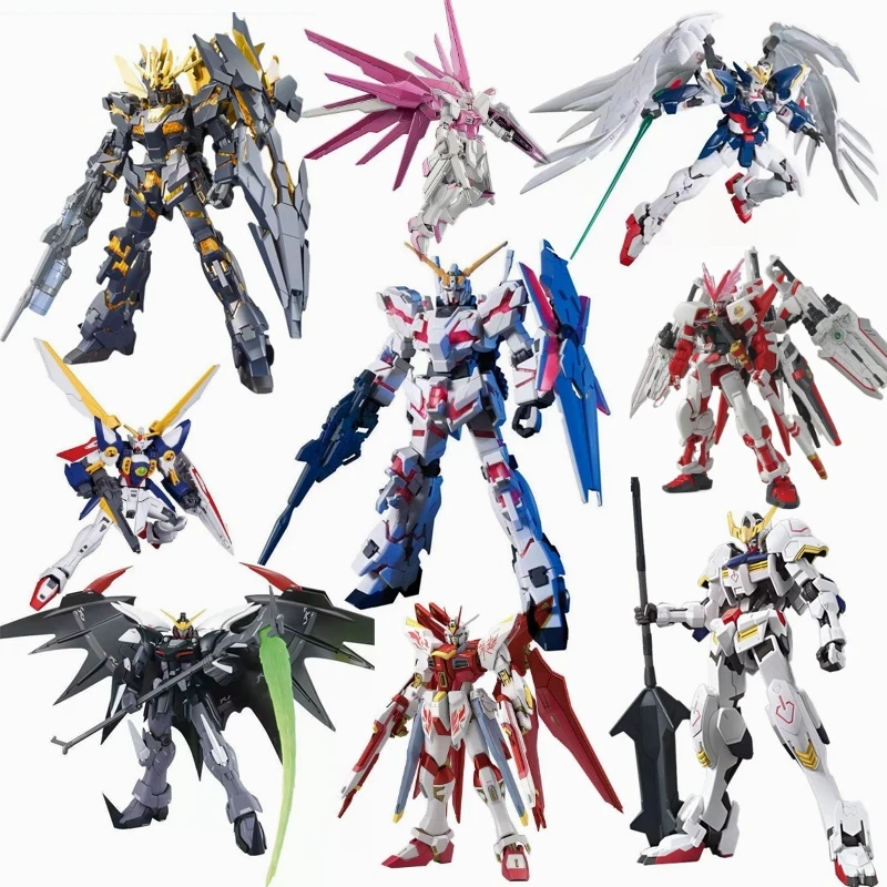 XingDong Gunpla модель HG 1/144 WING 6601 Wing Zero 6602 Deathscythe GaoGao RX-93 Strike аниме сборка робот экшн-Фигурки игрушки