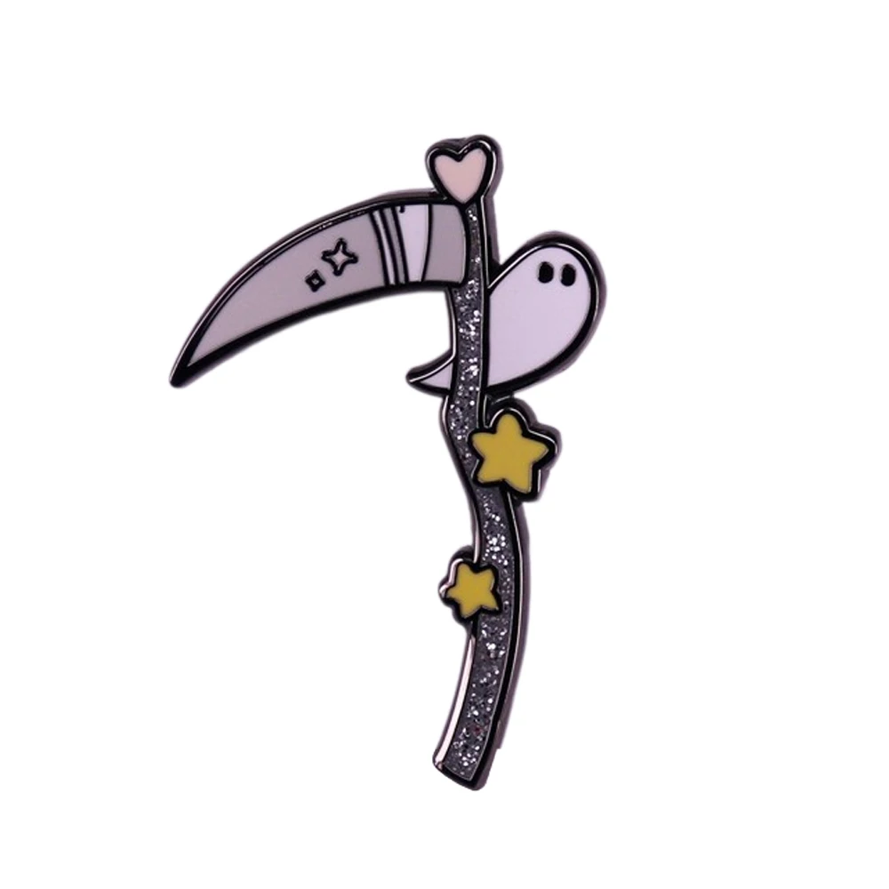 

Halloween Ghost Pins Enamel Pin Brooch for Men Women Lapel Pins Badge on Backpack Costume Accessories Cosplay Party Gifts