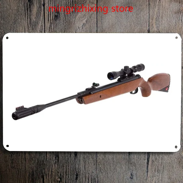 Пневматическая винтовка Umarex Ruger Yukon Magnum .22 W/прицел настенный жестяной знак |
