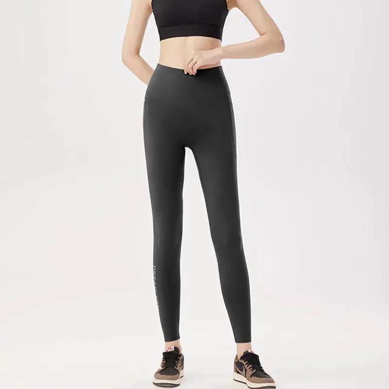 Plush Yoga Pants Winter Women's Fitness Warm Leggings Tight Sports Running Fitness Yoga Clothes