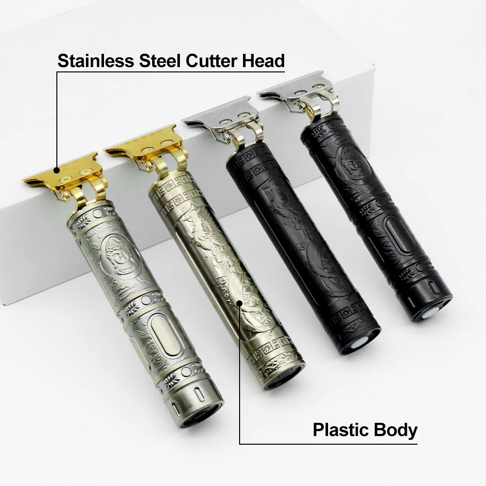 Electric Hair Cutting Machine Vintage T9 Clipper Hair Rechargeable Man Shaver Trimmer For Men's Barber Professional New Hot Sale