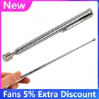 Новинка 2021, портативная телескопическая легко магнитная палочка для захвата, раздвижная магнитная ручка для захвата, ручные инструменты