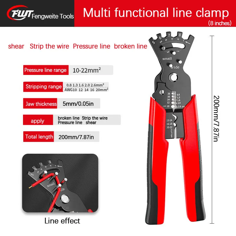 

Многофункциональные плоскогубцы электрика из хромованадиевой стали