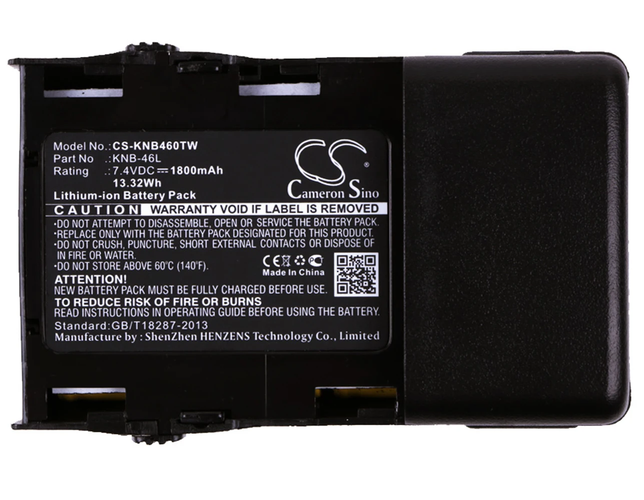 

Cameron Sino 1800mA Battery for Motorola GP63,GP68 PMNN4000,PMNN-4000,PMNN4001,PMNN-4001