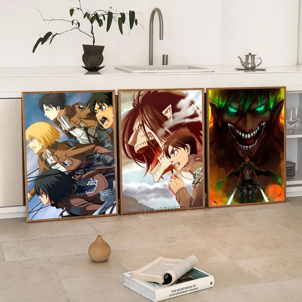 Постер Эрена джагермикаса 1 шт. бумажный плакат с принтом для украшения дома