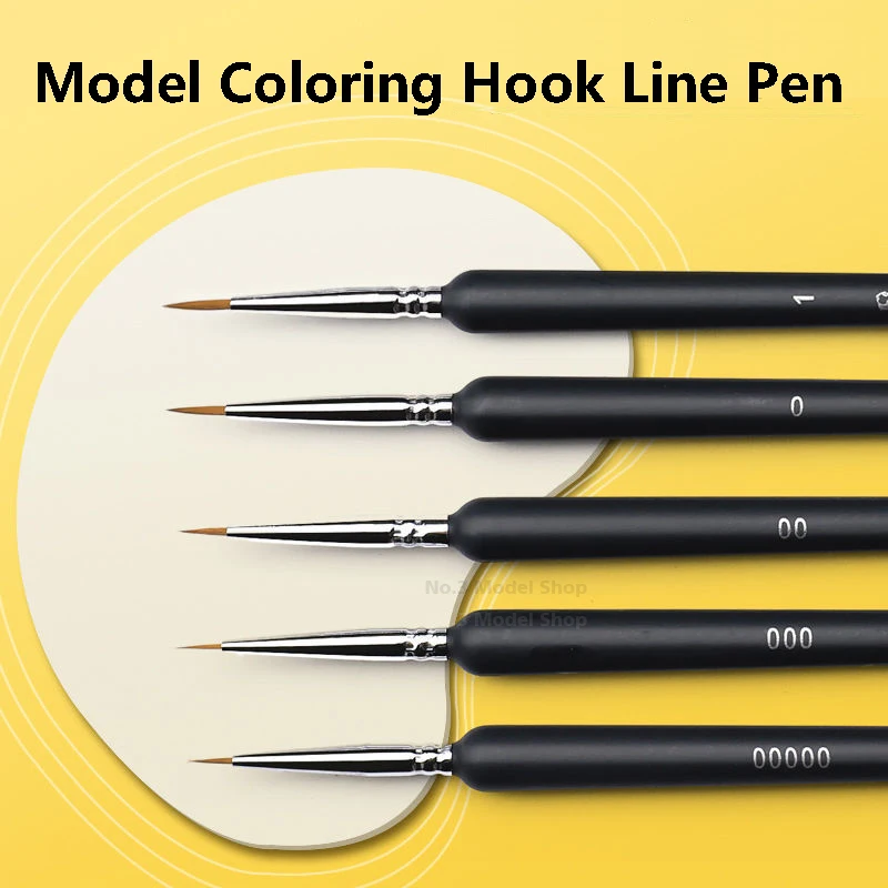 Model Coloring Tool  Hook Line Pen Percolation Pen Modeling Pointed Brush