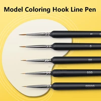 model coloring tool hook line pen percolation pen modeling pointed brush