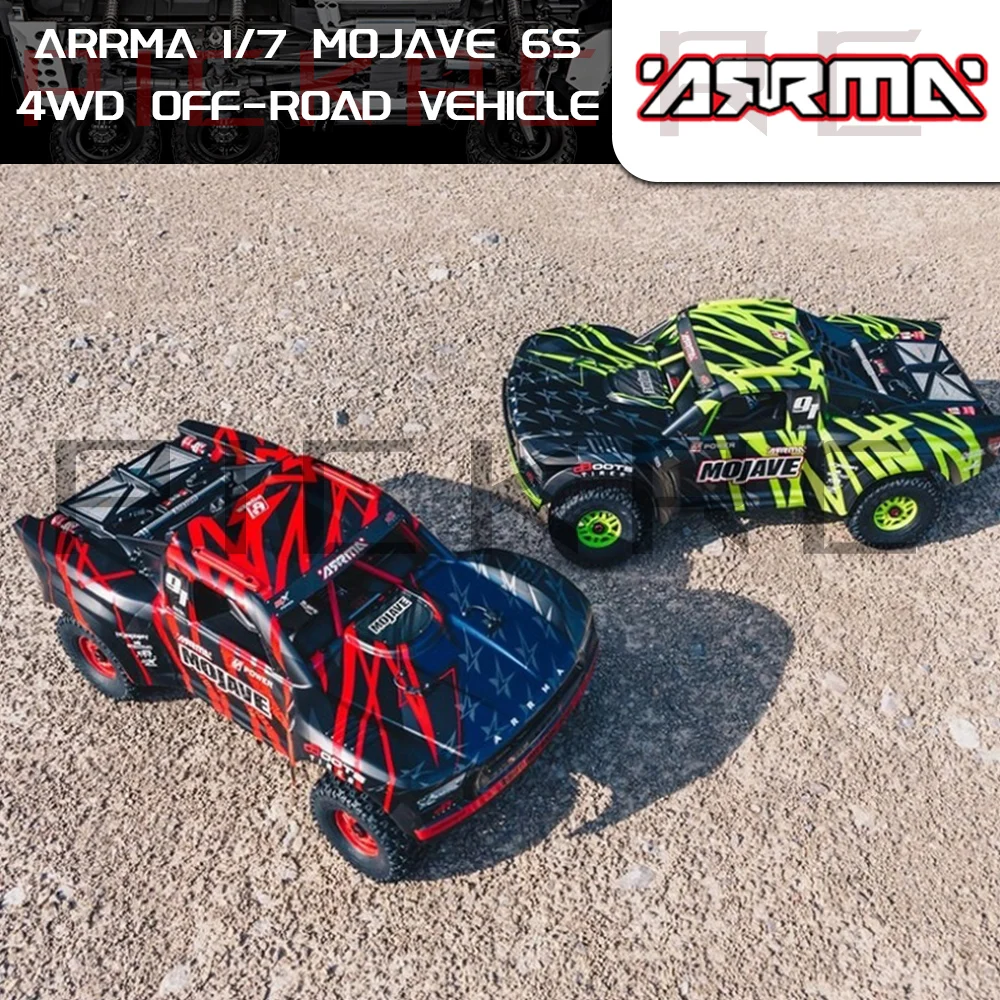 ARRMA 1/7 MOJAVE 6S дистанционное управление Электрический короткий грузовик RC для взрослых 4WD внедорожник