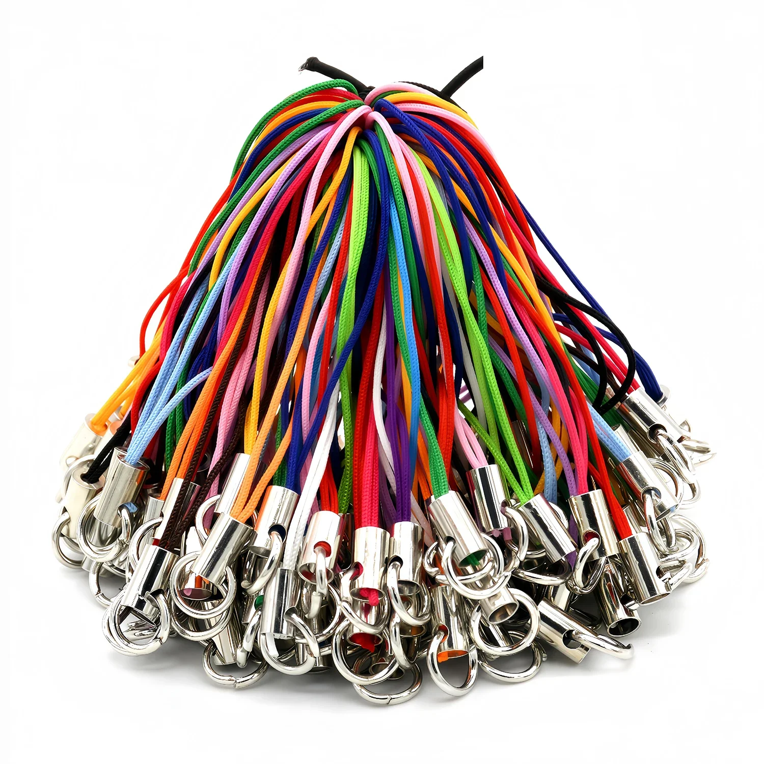 30/50 шт. Ремінець-ларіат Шнури Кулон Брелок Лобстер Застібка Мотузка Брелок Гачки Мобільний набір Підвіски Брелоки Аксесуари