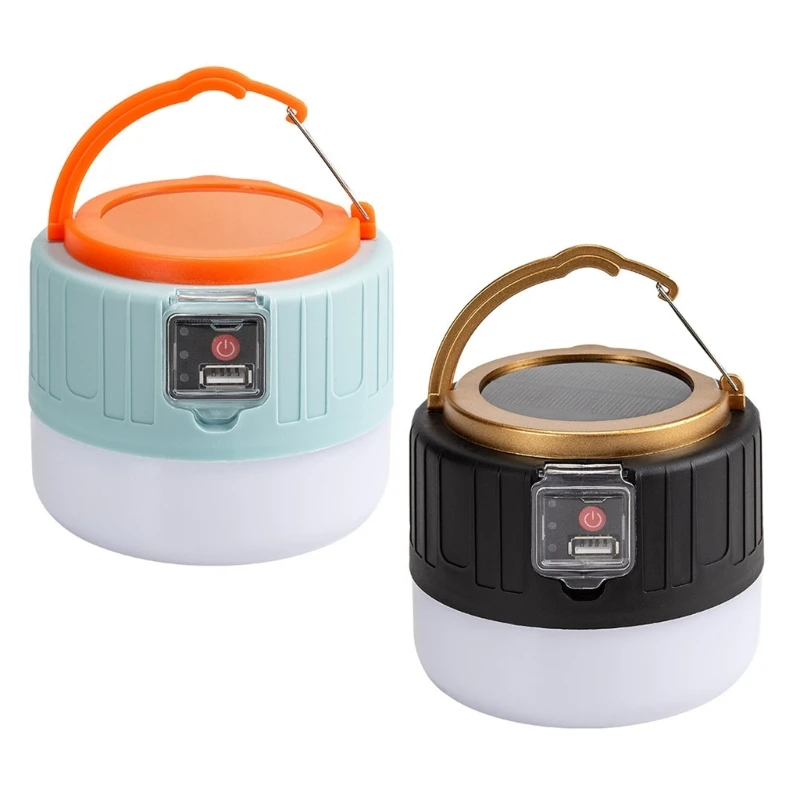 

Solar LED Camping Light Waterproof Tent Lamp for Fishing Barbecue Camping