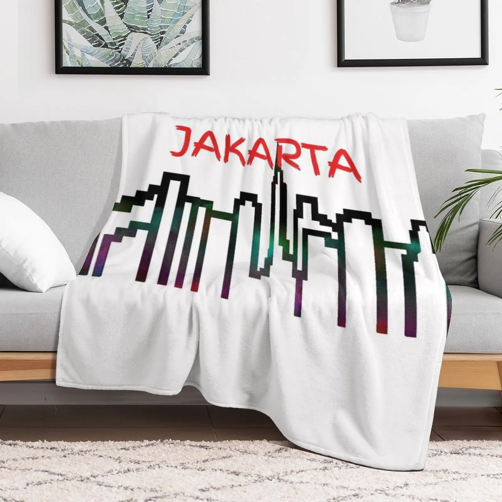 Плед-одеяло Jakarta туристические аниме-одеяла для косплея
