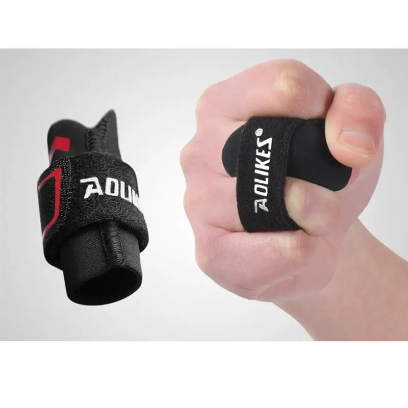 

1PC Breathable Sports Finger Protective Cover Pressurized Finger Joint Fixed Protector Stylish Sports Fingerstall for 6.5-7.2cm
