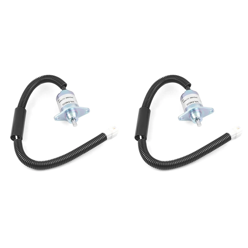 2X KM2V80-11700A 12 В электромагнитный клапан отключения топлива для дизельного