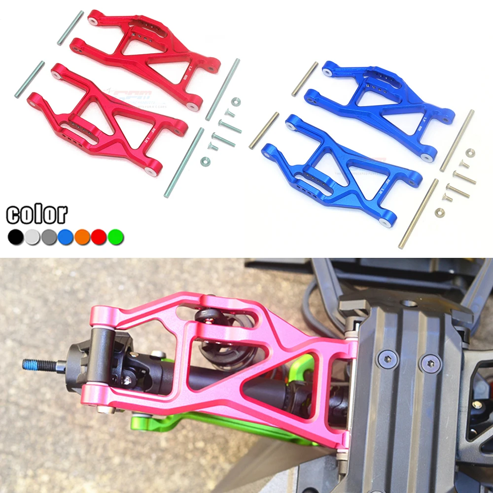 

GPM TRAXXAS 1/10 MAXX 89076-4 MONSTER TRUCK metal Aluminum alloy front and rear universal Lower swing arm Lower A arm #8930