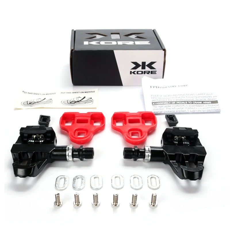 Педали для шоссейного велосипеда самоблокирующиеся подходят Shimano Look KEO Cleat 2