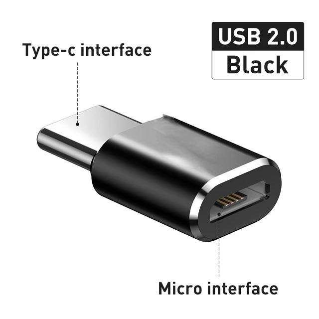 

Original For Macbook Pro Air S20 S10 USB OTG USB C Adapter OTG Type C to USB Adapter Type-CAdapter Cable