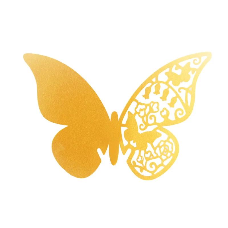 

Карточки для бокалов с именами, цветы, 50 шт