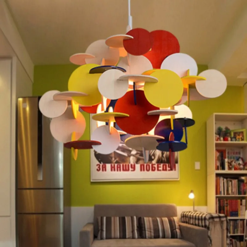 Конструкторы-головоломки подвесные светильники парк развлечений креативные