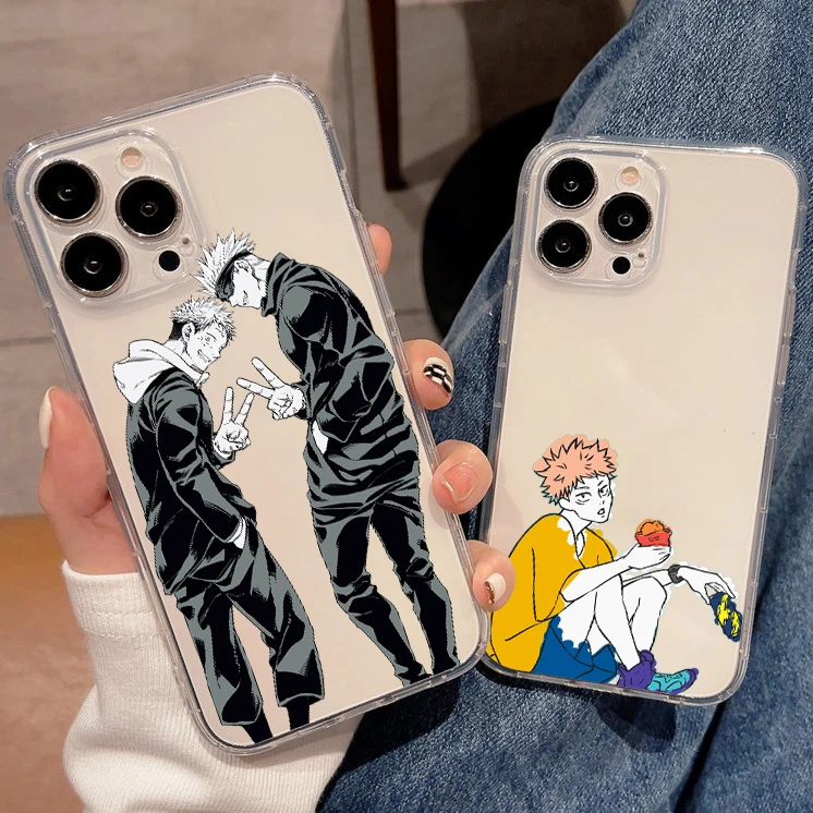 

Jujutsu Kaisen Satoru Gojo Phone Cases For iPhone 11 12 13 Mini SE 2020 6 6S 7 8 Plus X XS XR Pro Max Cover Shell Clear