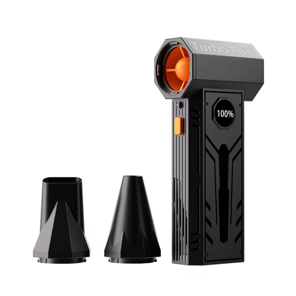 Фото X3 Violent Blower Mini Turbo Jet Fan Ручной бесщеточный двигатель 3-го поколения 130000 об/мин Скорость ветра 54 м/с Канальные вентиляторы №1