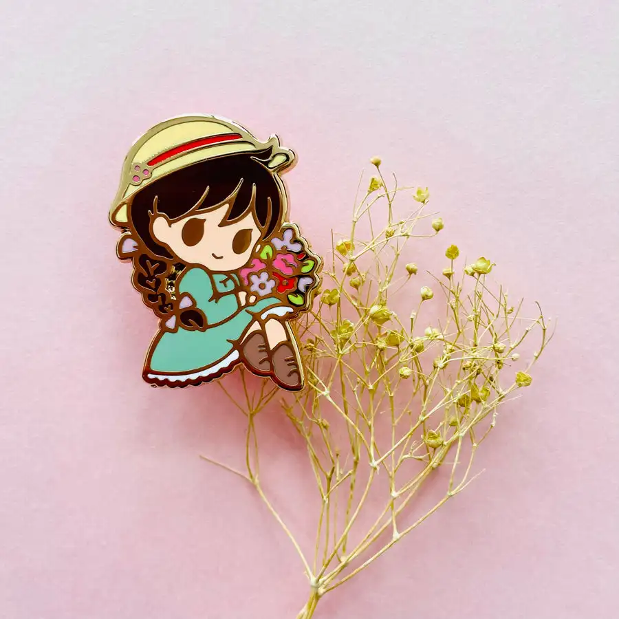 

Anime Cartoon Character Cute Sophie Enamel Badge Brooch DIY Backpack Collar Lapel Pin Party Gift Jewelry Couple Pins Brooch