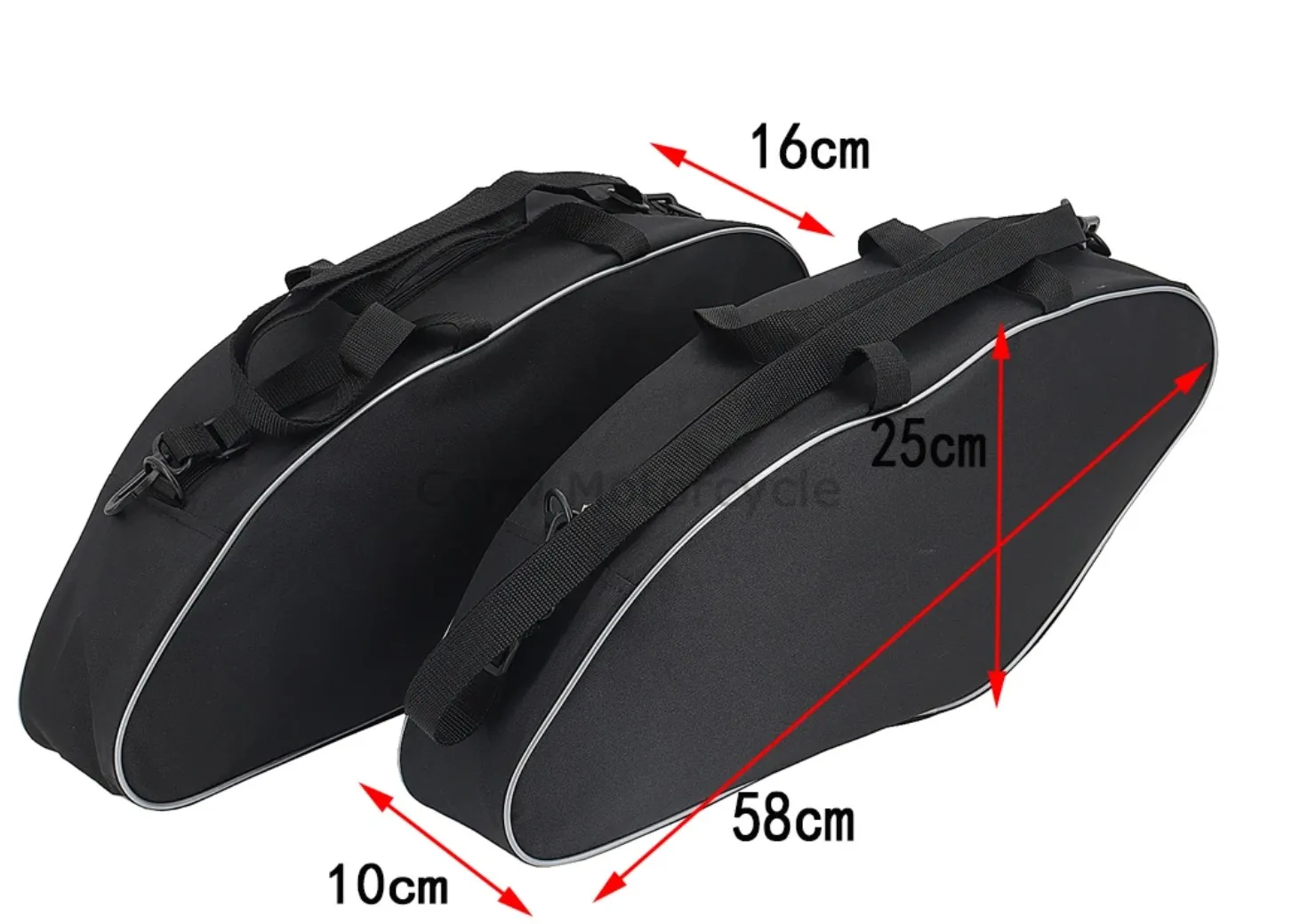 Мотоциклетная нейлоновая жесткая седельная сумка багажные вкладыши