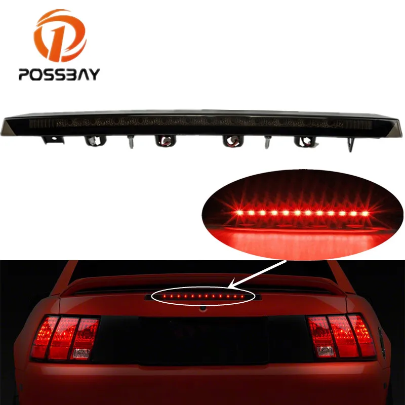 

POSSBAY 1 Pcs Car High Position Tail Stop Light Lamp Rear Brake Light for Ford Mustang 1999-2004 Auto Parking Signal Lamp
