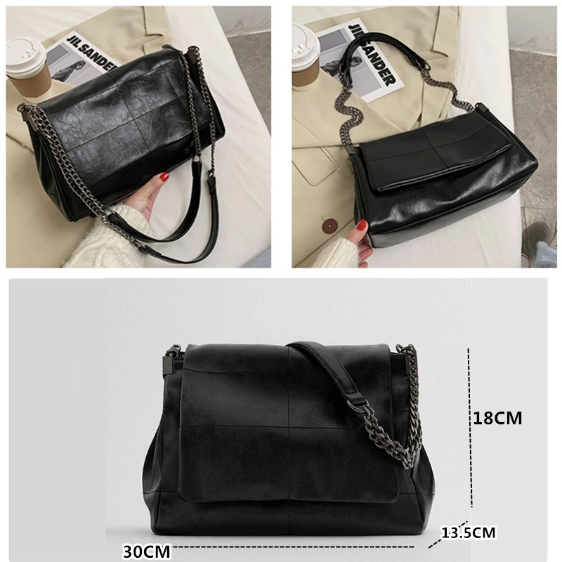 New Fashion Diamond Chain Bag Simple Shoulder Bag Messenger Bag Trend High Quality Large Capacity Handbag Women 2022