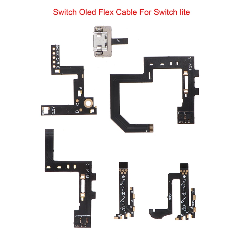 

Switch Lite/Lite V3 OLED V3/ V4 Flex Cable For NS Switch For Switch Lite