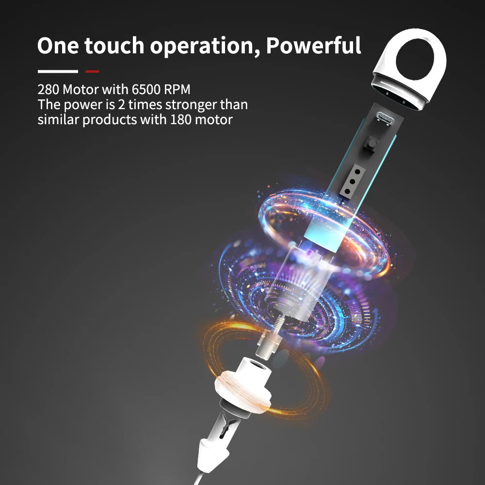 Беспроводной электрический ситечко для яиц венчик молока USB перезаряжаемый