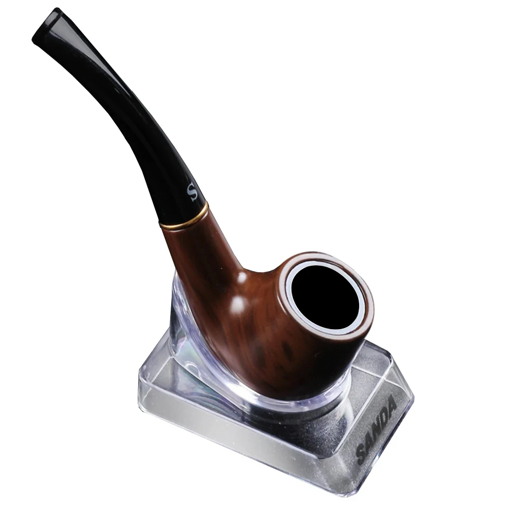 Портативная деревянная трубка для табака в стиле ретро
