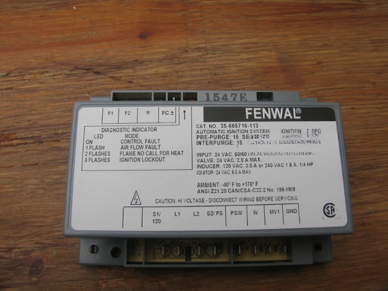 Модуль зажигания FENWAL с горячей поверхностью 35-66