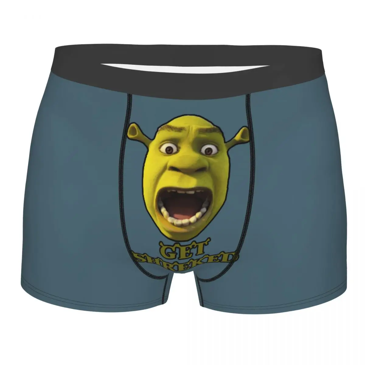 

Shrek Underpants Cotton Panties Man Underwear Sexy Get Shreked Shorts Briefs