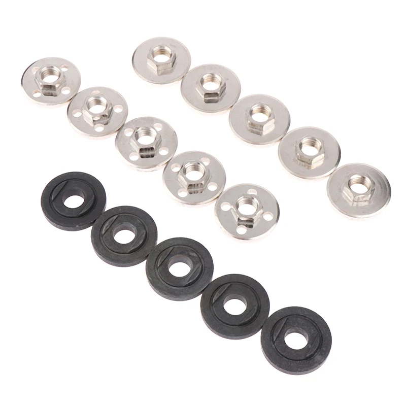

1PC Hexagon Flange Nut For Angle Grinder Disc Quick Change Locking Flange Nut For Type 100 Angle Grinder Power Tools Accessories