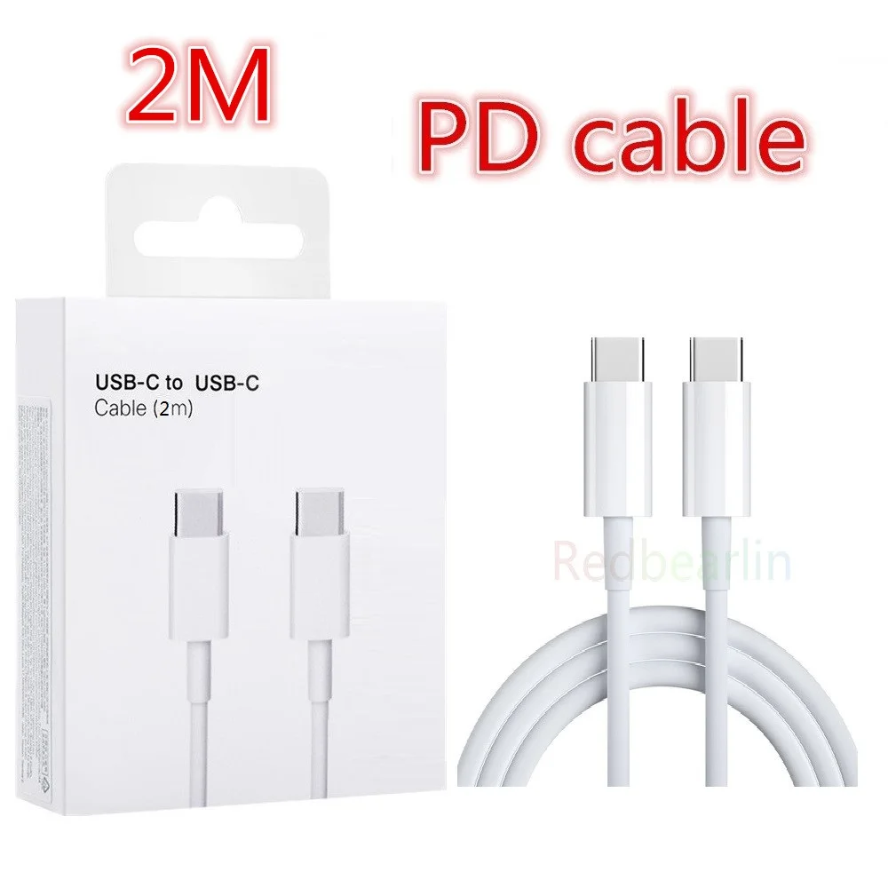 

10pcs/lot 2M PD Charging Cable C TO L 8 pin type c cables For Phone 12 11 Pro Max samsung xiaomi date charger cable with box