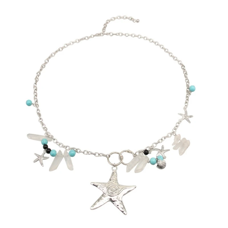 

F42F панк талия цепочка многослойные кисточки ремень для женщин выпускного банкета клуб партии