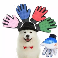 cat grooming glove for cats wool glove pet hair deshedding brush comb glove for pet dog cleaning massage glove for pet tool