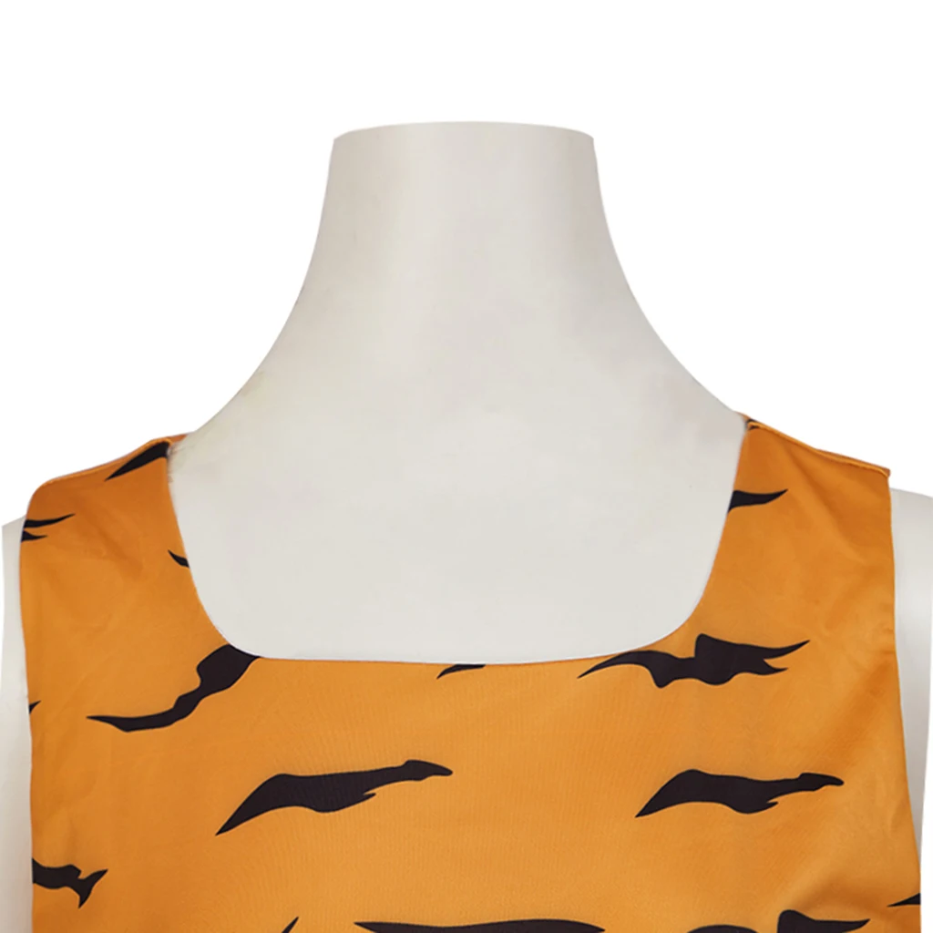 Костюм для косплея Onari желтое платье с принтом женский костюм девочек ТВ Oni Thunder