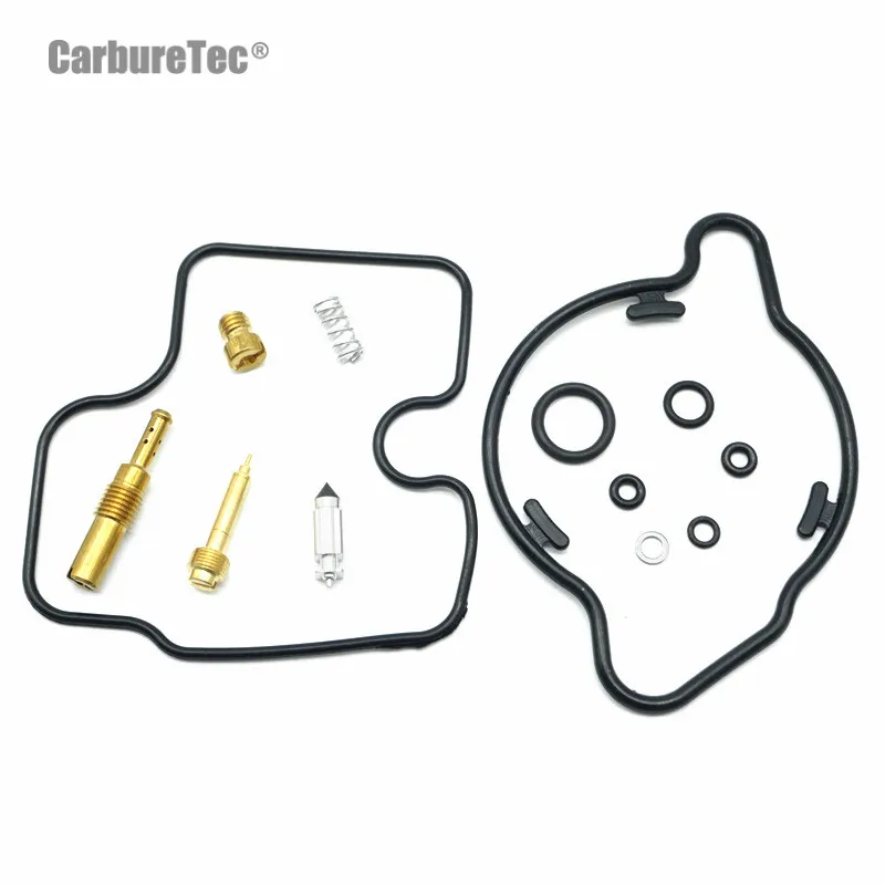 

For HONDA CBR600 F3 1995 1996 1997 1998 CBR 600 Carburetor Rebuild Kit Chamber Seal Repair Main Slow Jet Parts Float Vavle Set