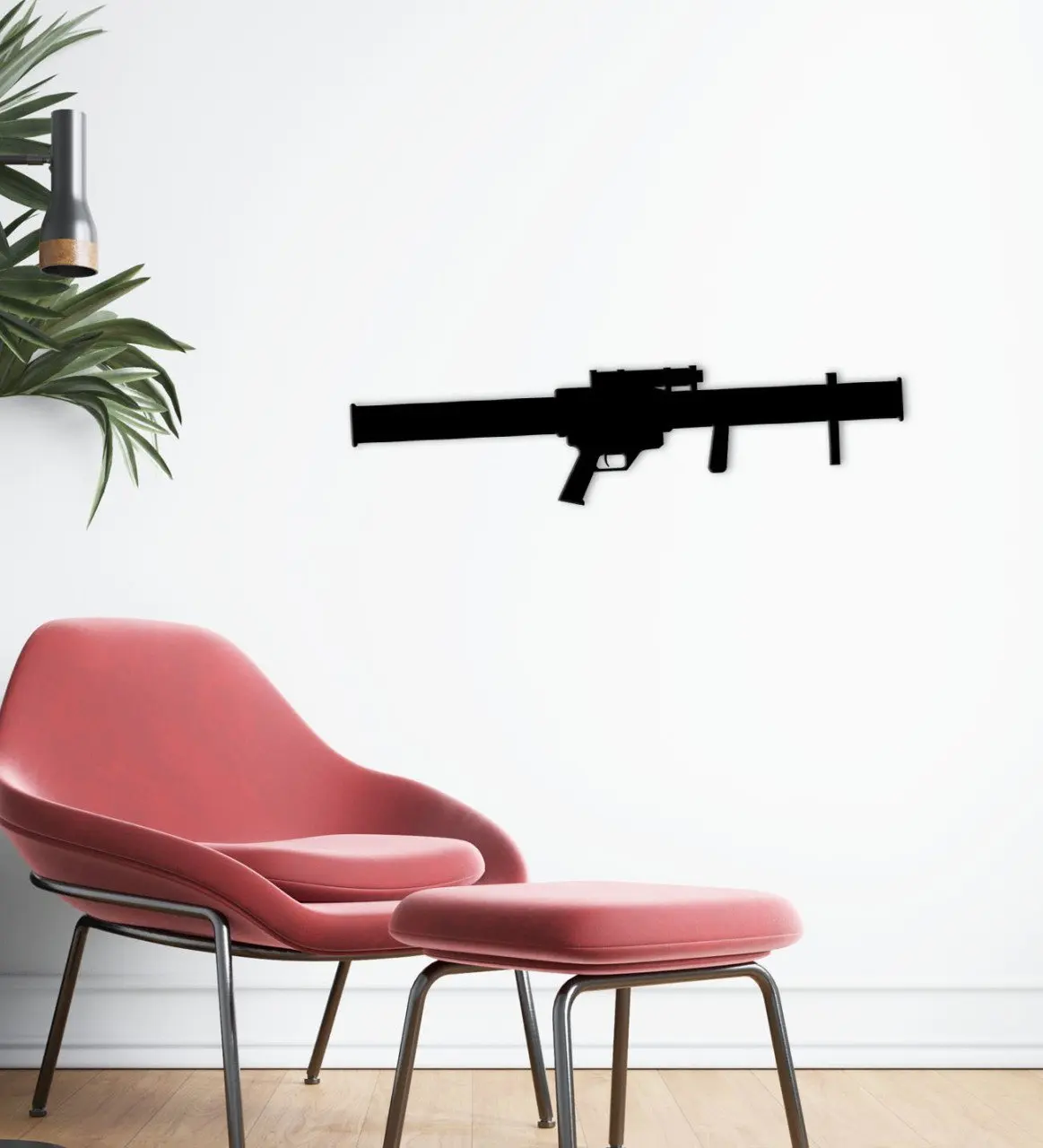 

BK Gift Gun Design Wooden Wall Süsü-29