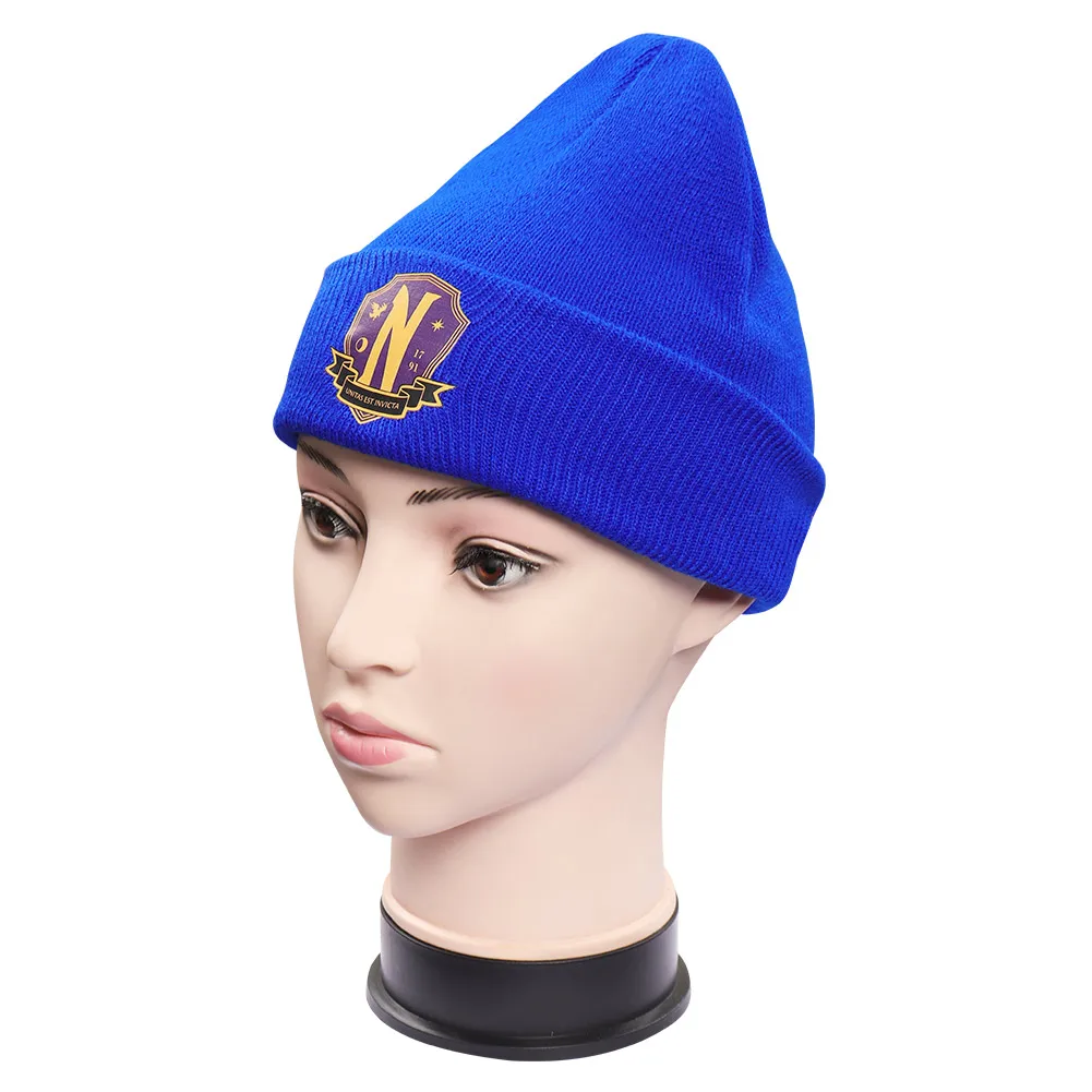 Шапка-реквизит для косплея голубая взрослых